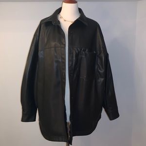 H&M Vegan Leather Jacket